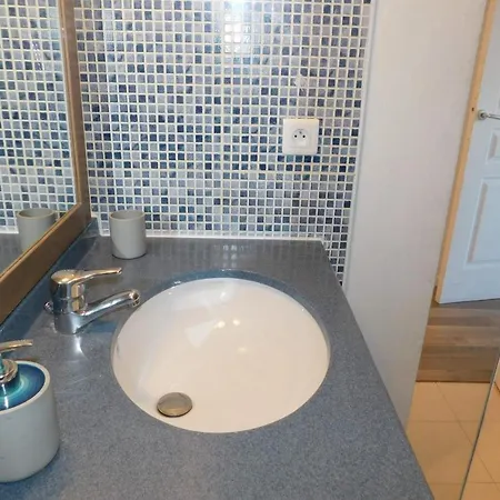 Charming Air-conditioned T2 La Boccawith Sea View And Swimming Pool